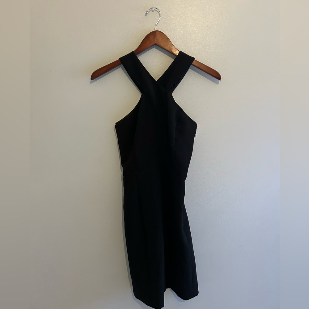 elizabeth and james size 0 black dress